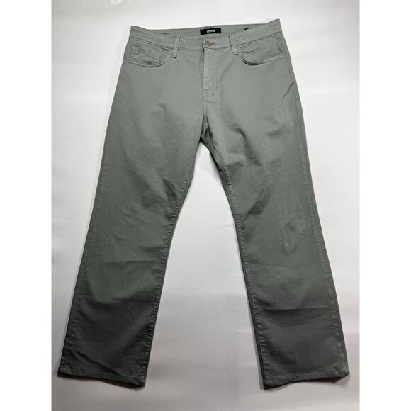 Mavi Jeans Men's Matt Relaxed Straight Leg Gray 5-Pocket Pants - 36x32 (37x30) - Picture 1 of 6